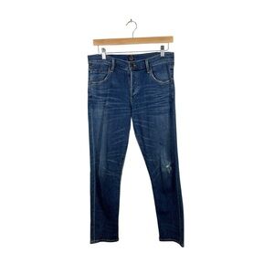 Citizens of Humanity Women’s Elsa Crop Slim Distressed Jeans Taos Wash Size 28